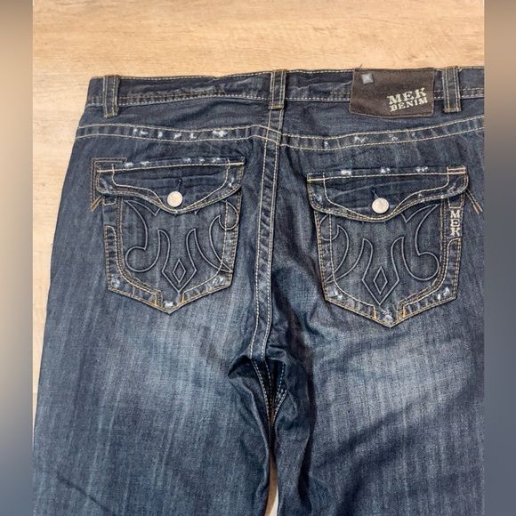 MEK Denim Men’s Kaikoura Bootcut Jeans Size 38 - Picture 11 of 12